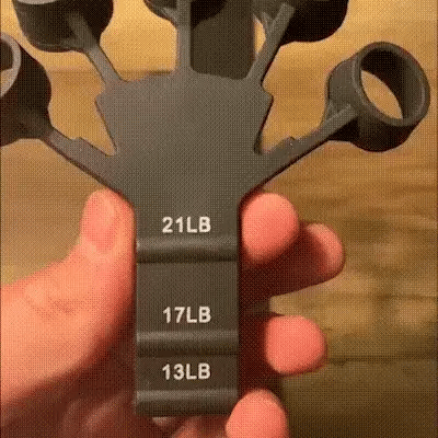6 Resistant Level Finger Exerciser - Finger Gripper