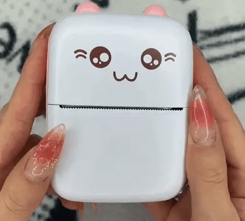 Mini Portable Pocket Printer - Rechargeable Bluetooth Printer