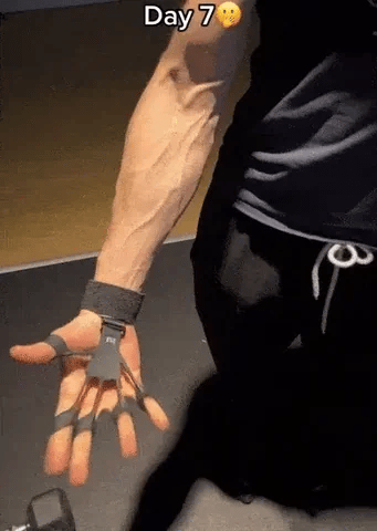 6 Resistant Level Finger Exerciser - Finger Gripper