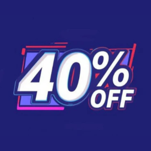 40% OFF