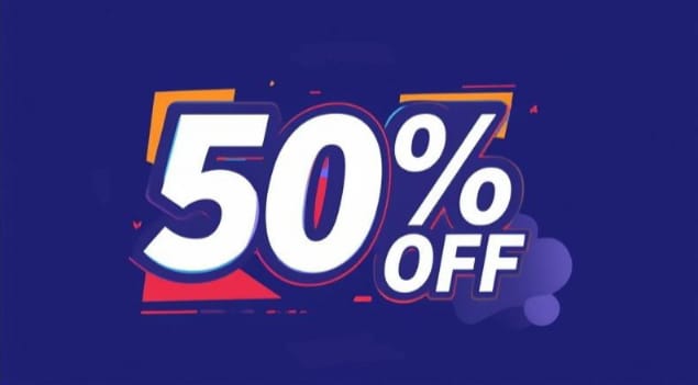 50% OFF