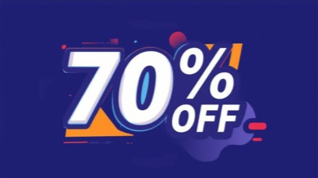 70% OFF